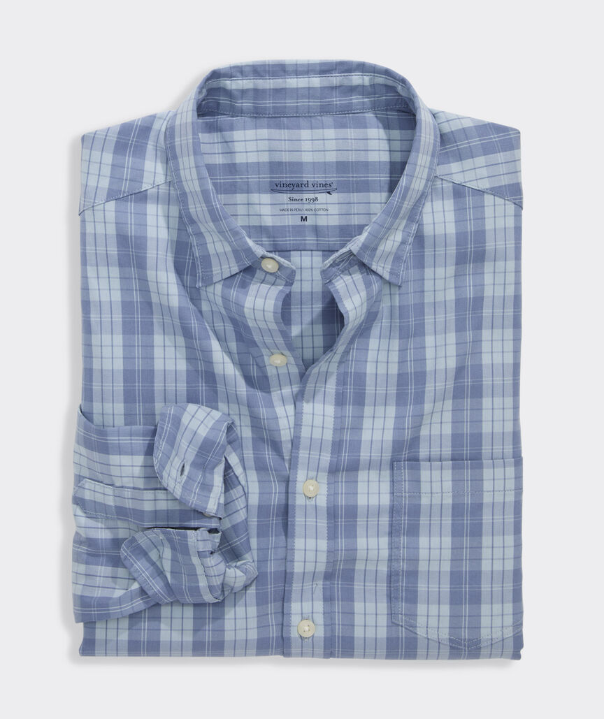Performance Carysfort Plaid Sundown Shirt