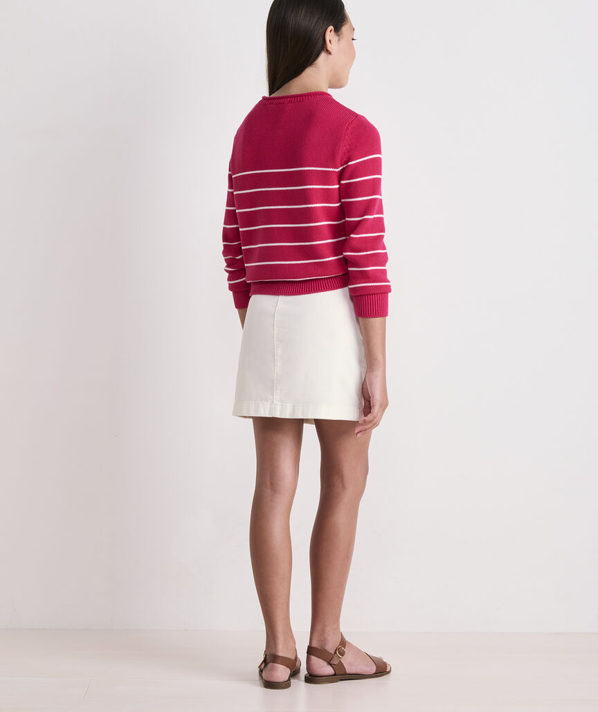 Girls' Corduroy Button-Front Skirt