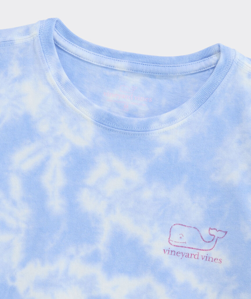 Girls' Vintage Whale Tie-Dye Short-Sleeve Tee