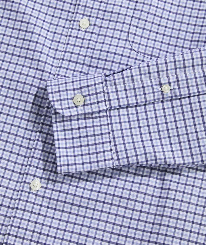 Performance Cotton Tattersall Shirt