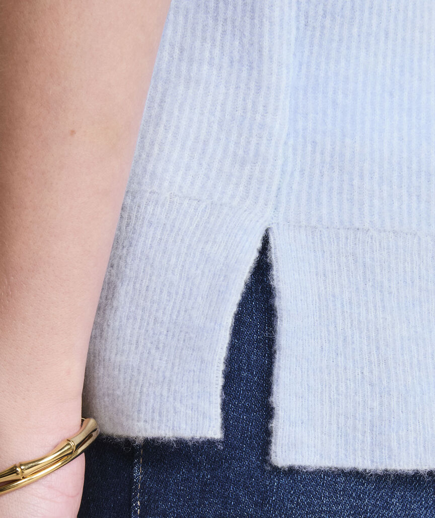 Ribbed Tunic Sweater