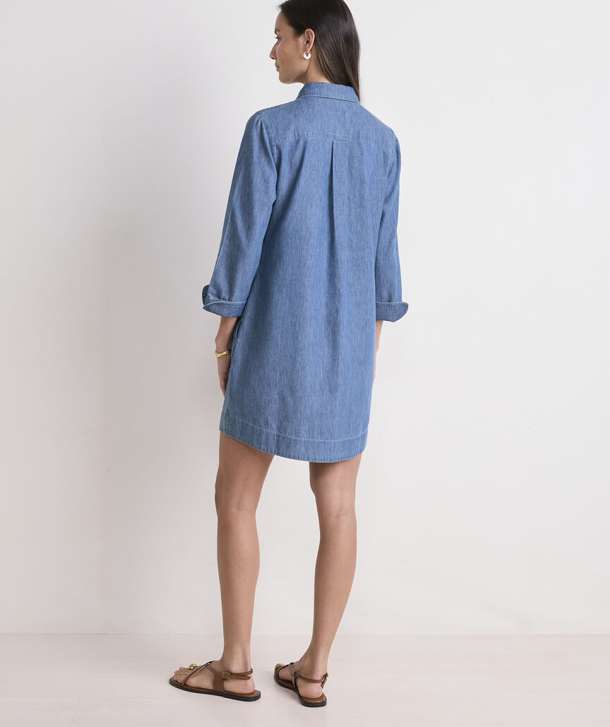 Margo Chambray Shirtdress