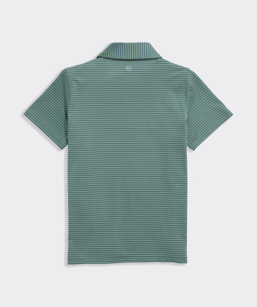 Boys' Performance Bradley Stripe Sankaty Polo