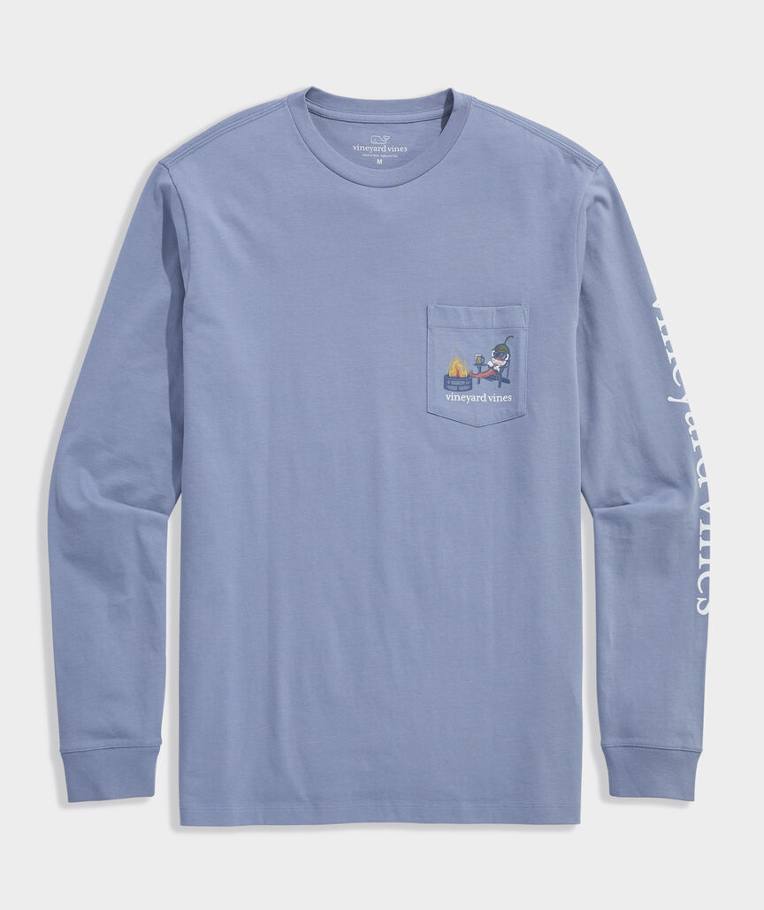 Chilly Peppers Long-Sleeve Pocket Tee