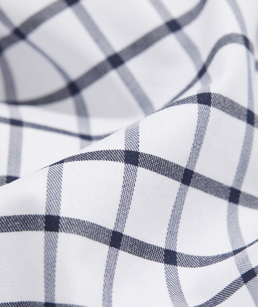 On-The-Go brrrº Tattersall Spread Collar Shirt