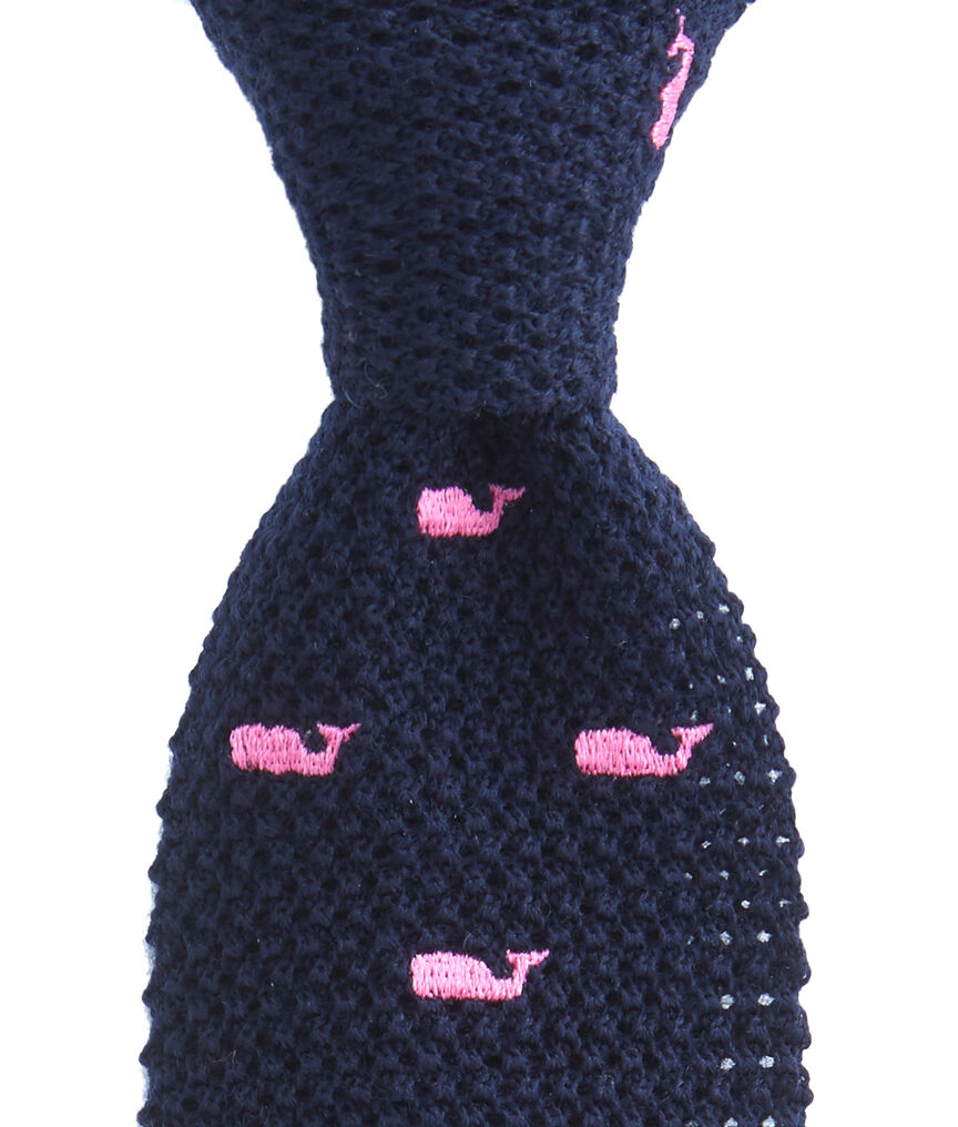 Whale Knit Tie