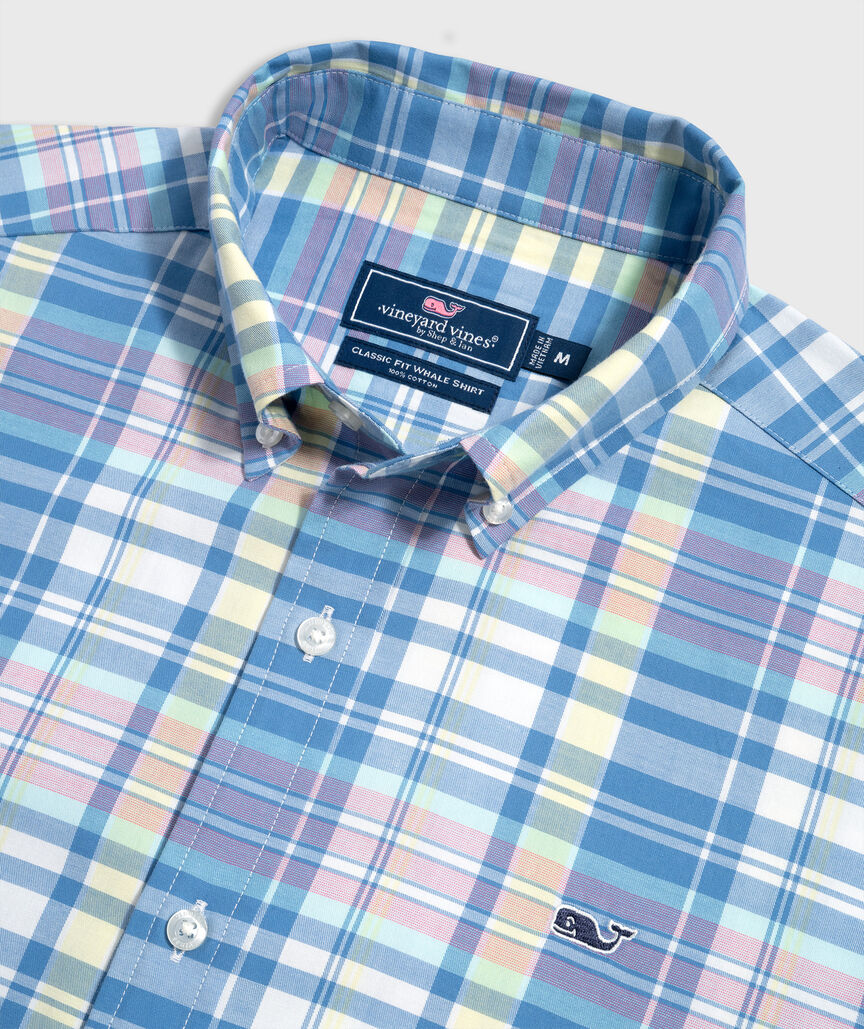 OUTLET Poplin Plaid Shirt