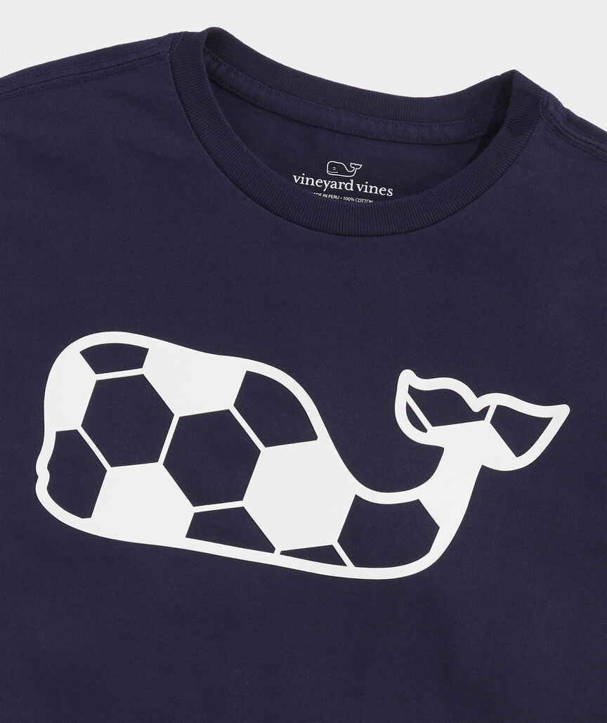Boys' Soccer Whale Short-Sleeve Tee