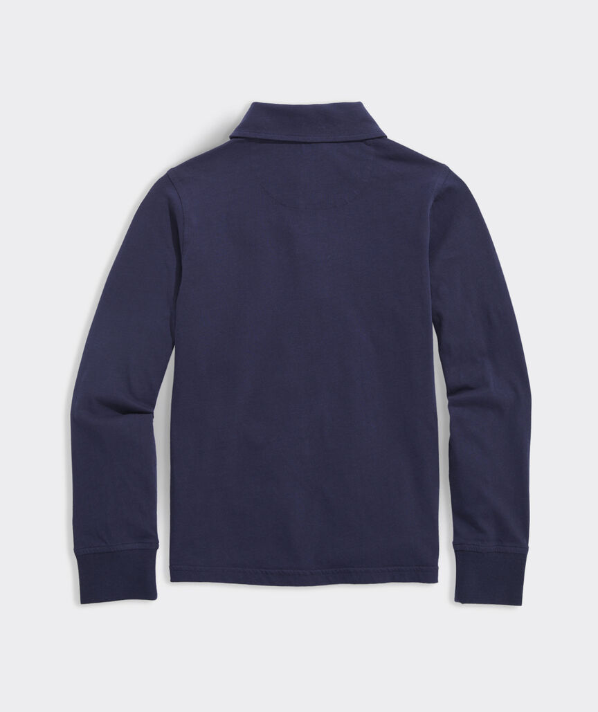 Boys' Long-Sleeve Surf Polo