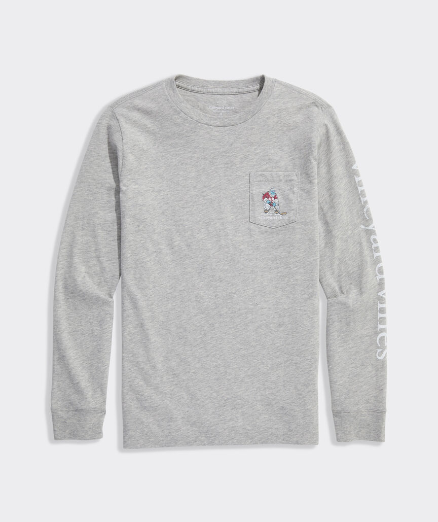 Boys' Yeti To Rumble Long-Sleeve Pocket Tee