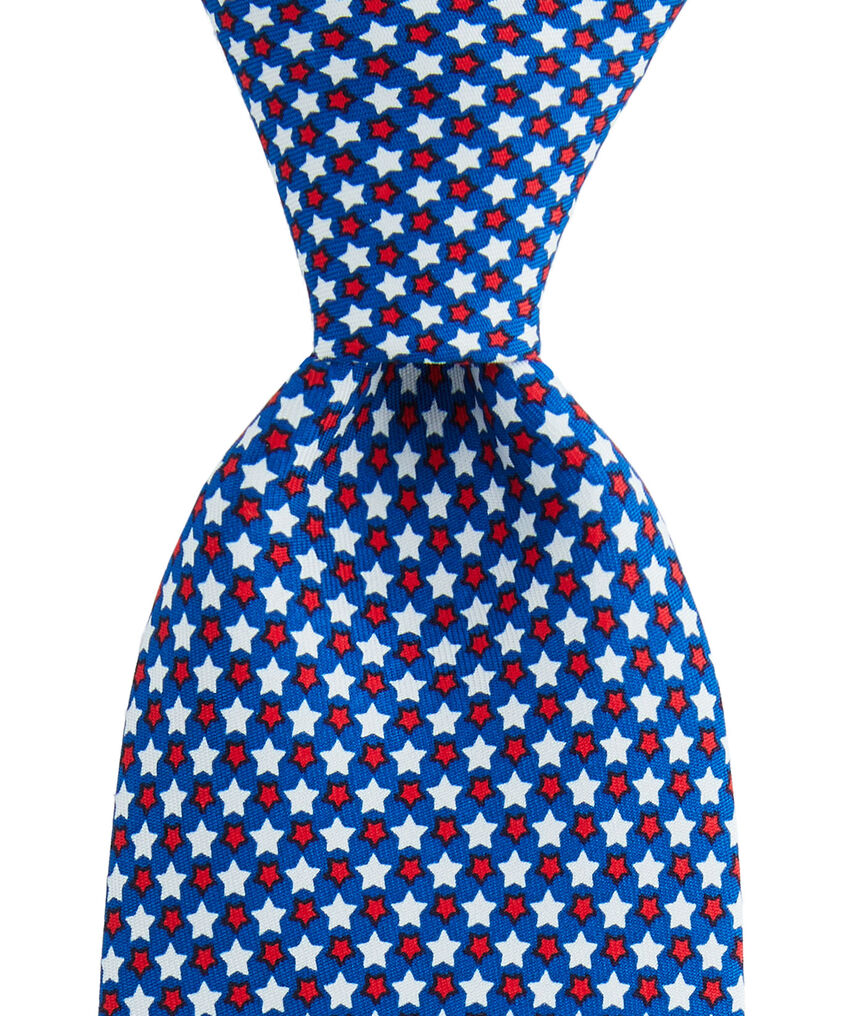Star Spangled Printed Tie