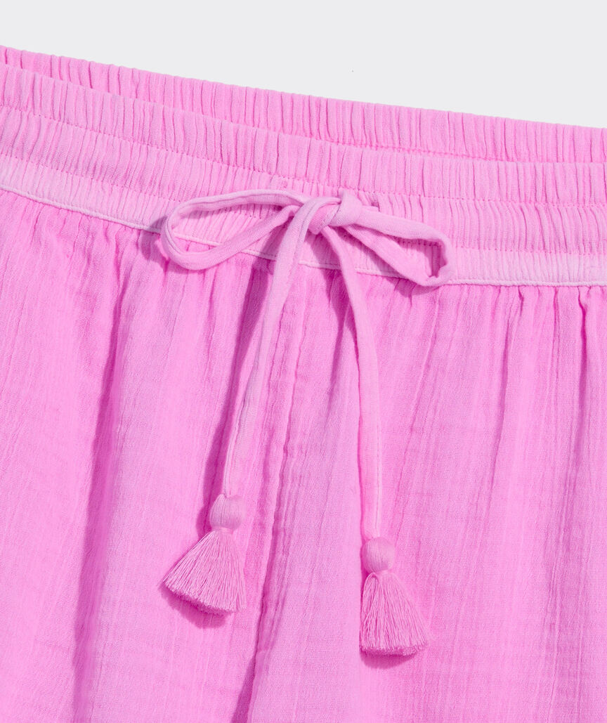 Frankie Gauze Pull-On Shorts