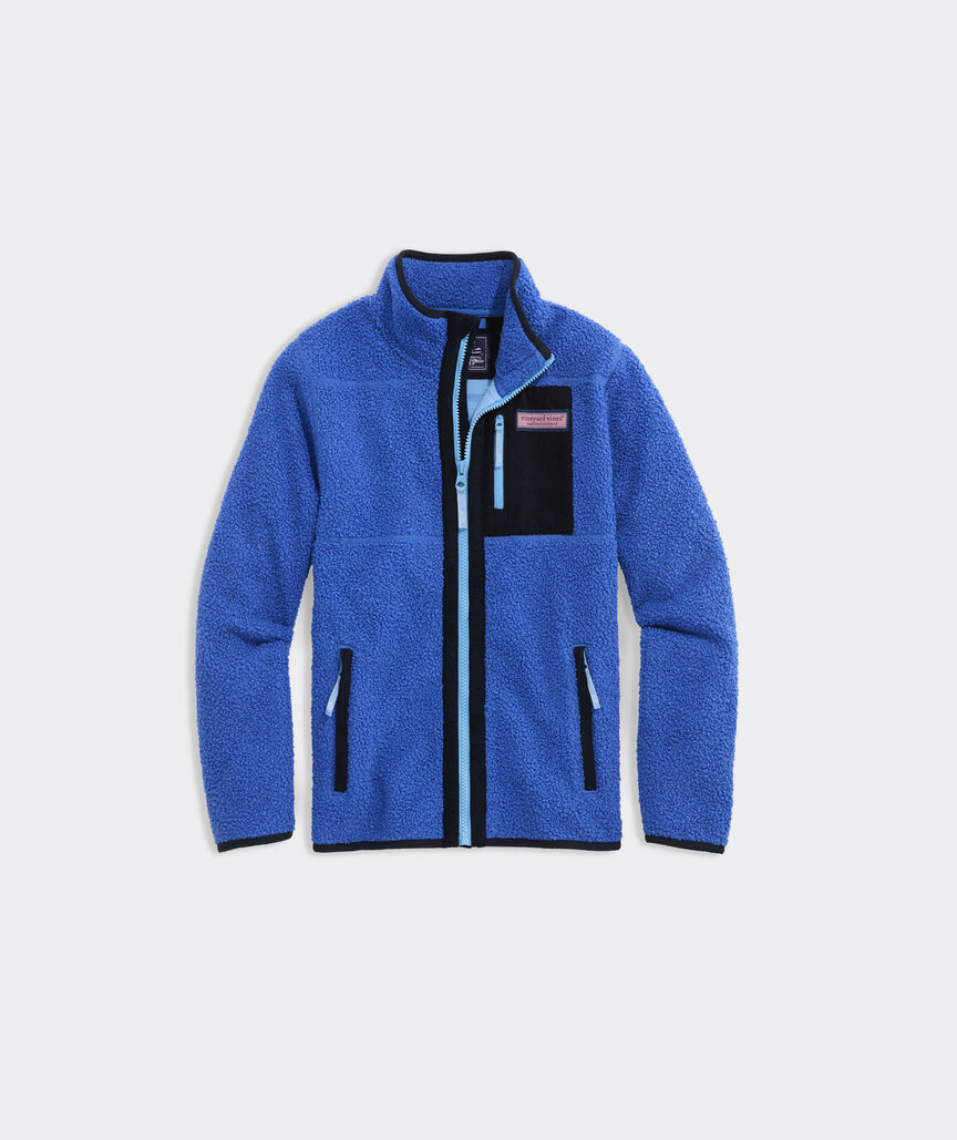 Boys' Heritage High-Pile Fleece SuperShep™ Full-Zip Jacket