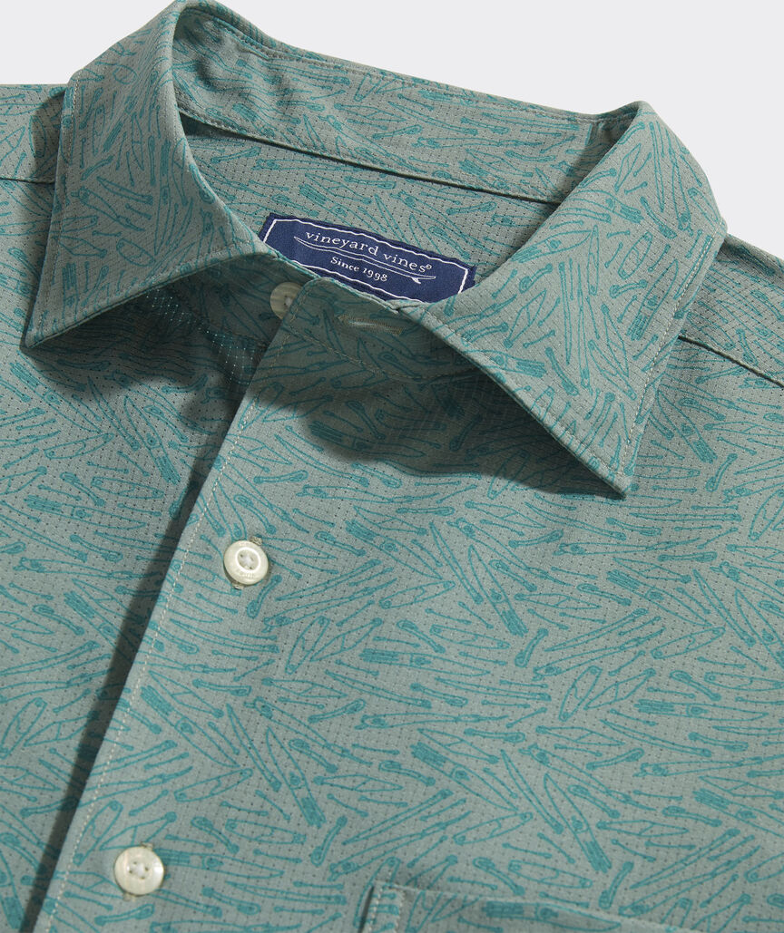 Abe Pieciak Fishing Lures Short-Sleeve Performance Shirt