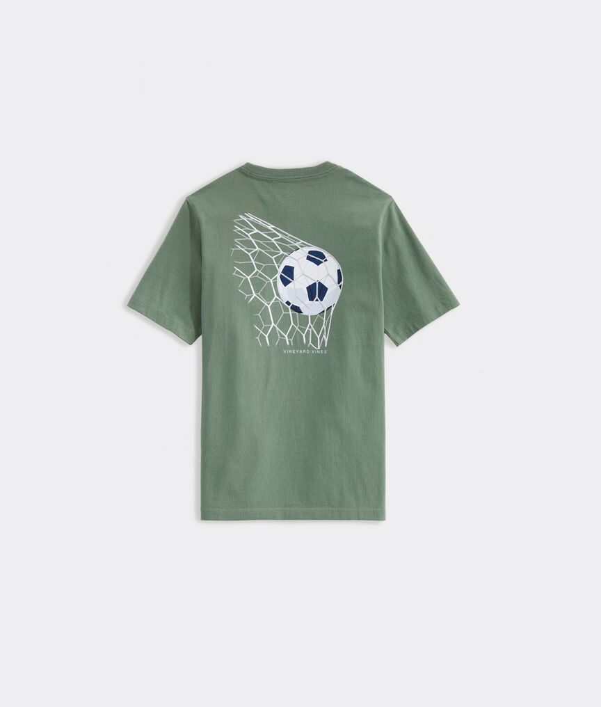 Boys' Soccer Goals Short-Sleeve Pocket Tee