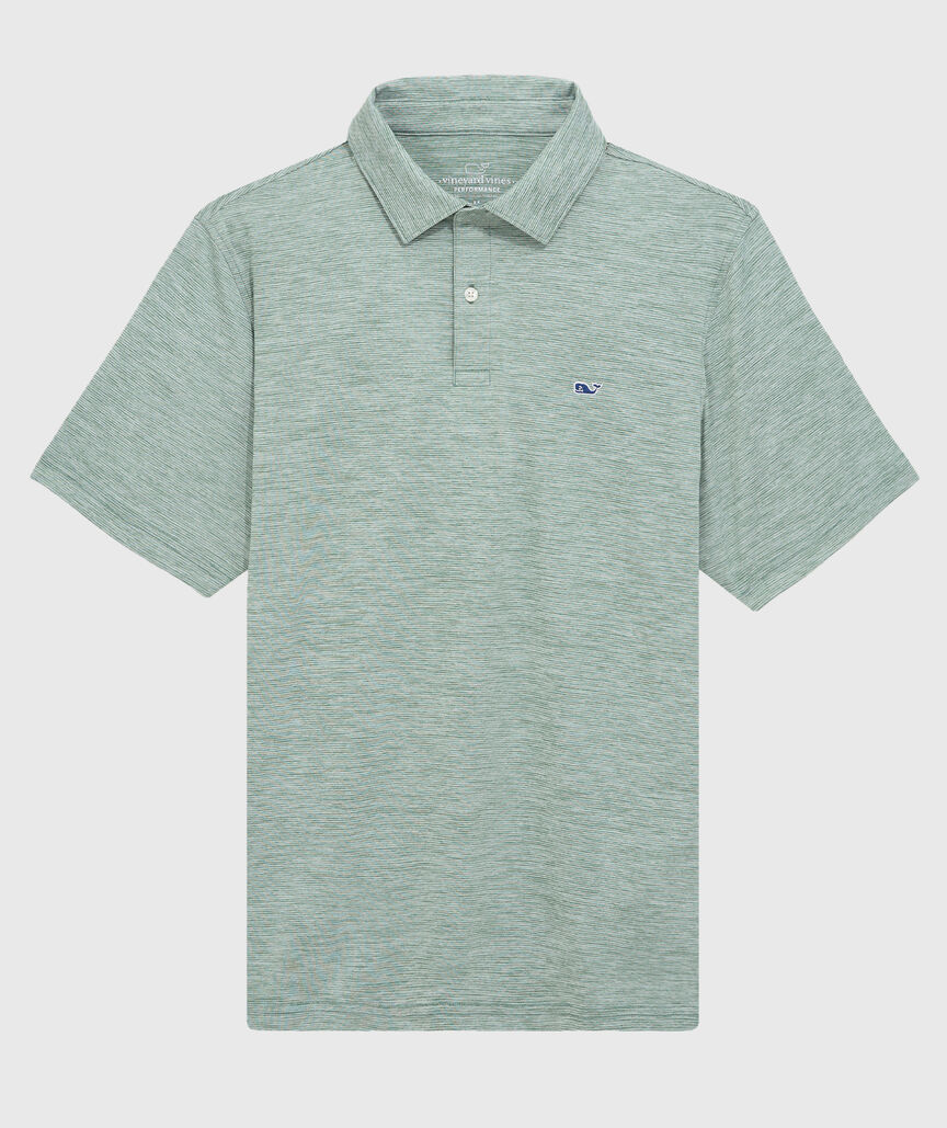 OUTLET St. Jean Stripe Performance Polo