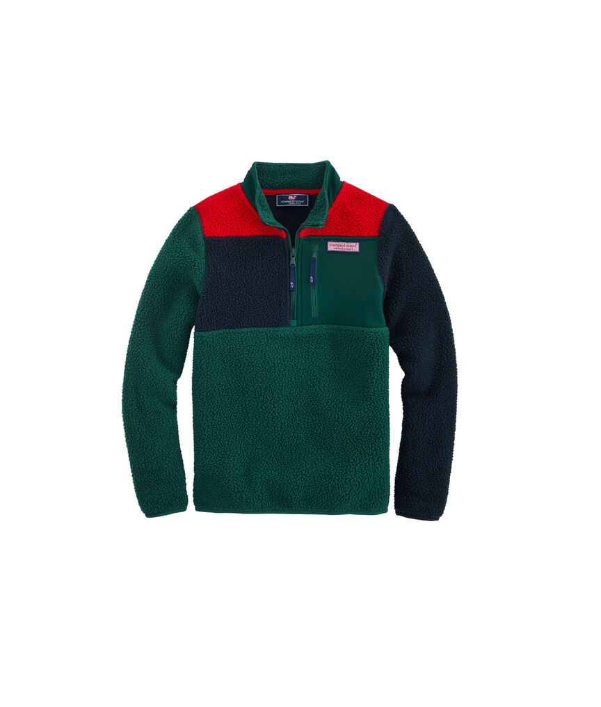 Boys Party Sherpa Pullover