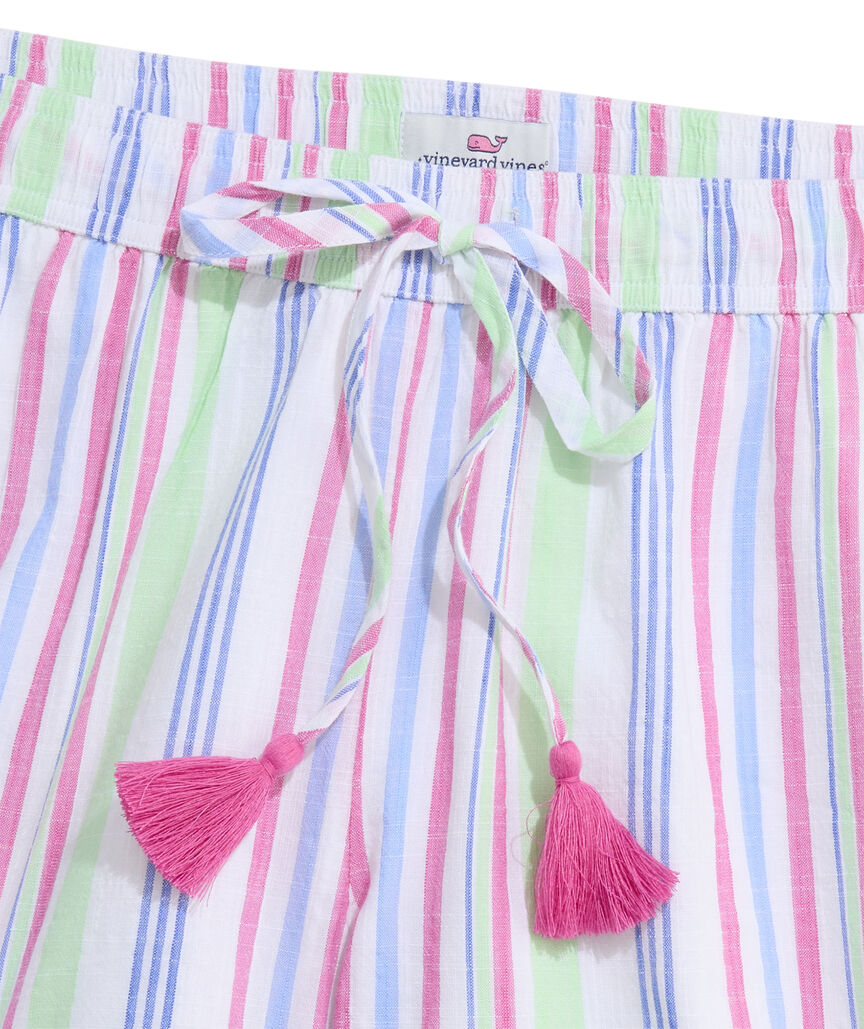 OUTLET Women's Seaspray Stripe Pull-On Shorts