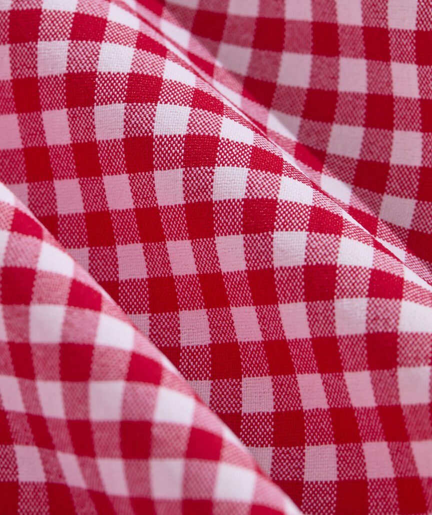 Performance Coral Reef Gingham Featherweight Shirt