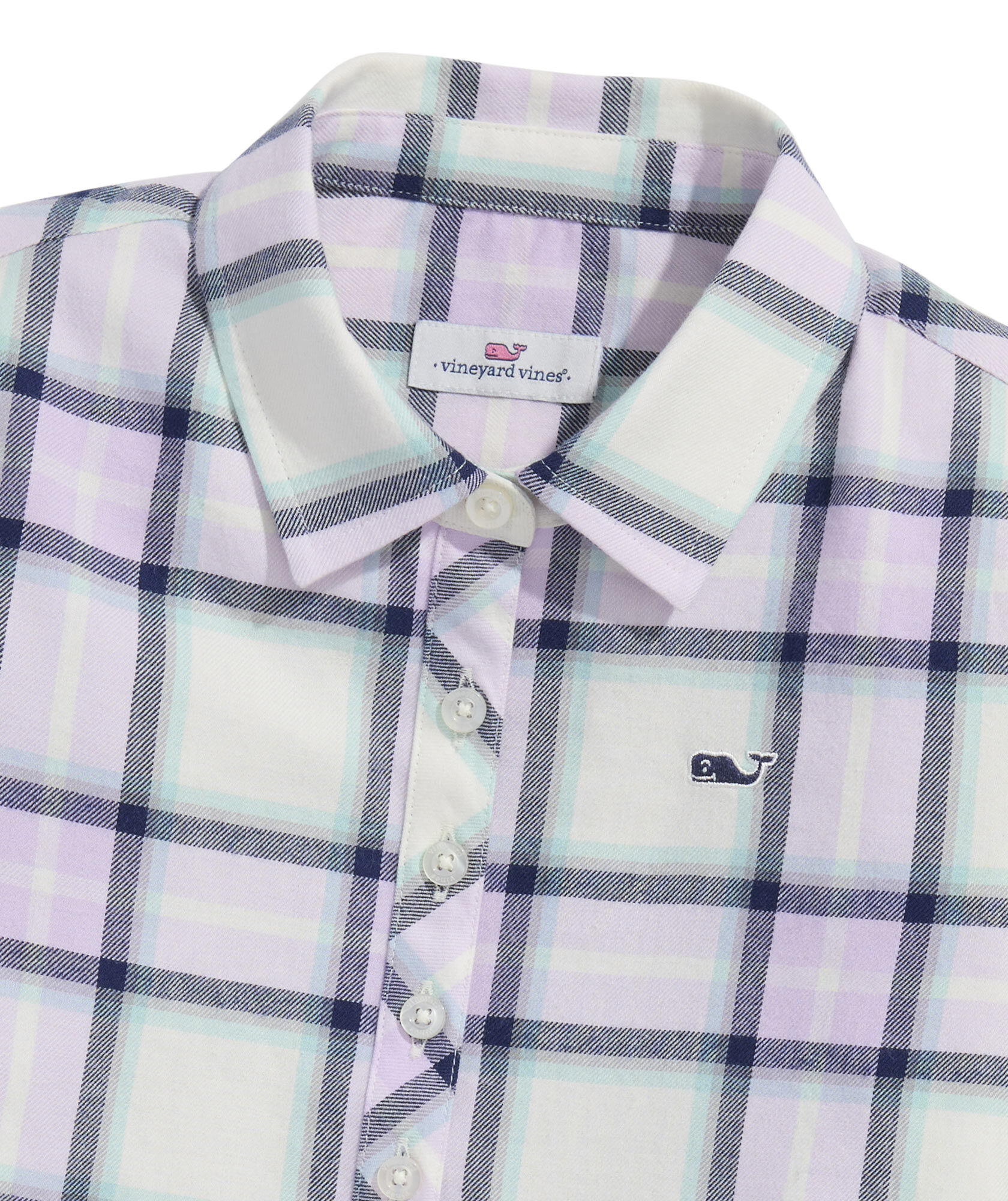 OUTLET Girls' Flannel Plaid Dress