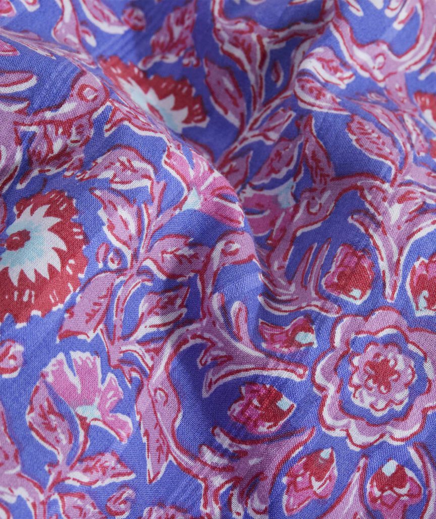 Shop Katama Tile Tiered Ruffle Dress at vineyard vines