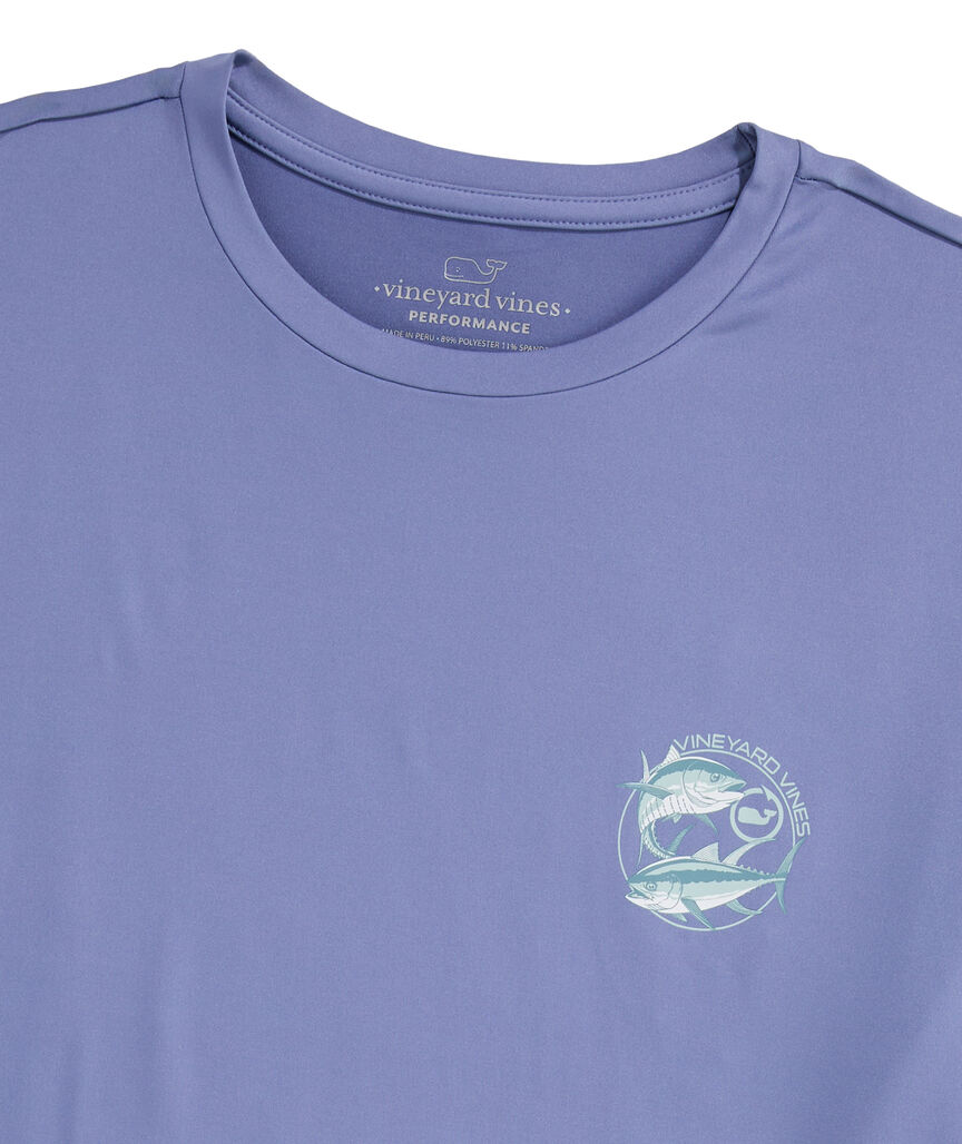 OUTLET Tuna Circle Short-Sleeve Performance Tee