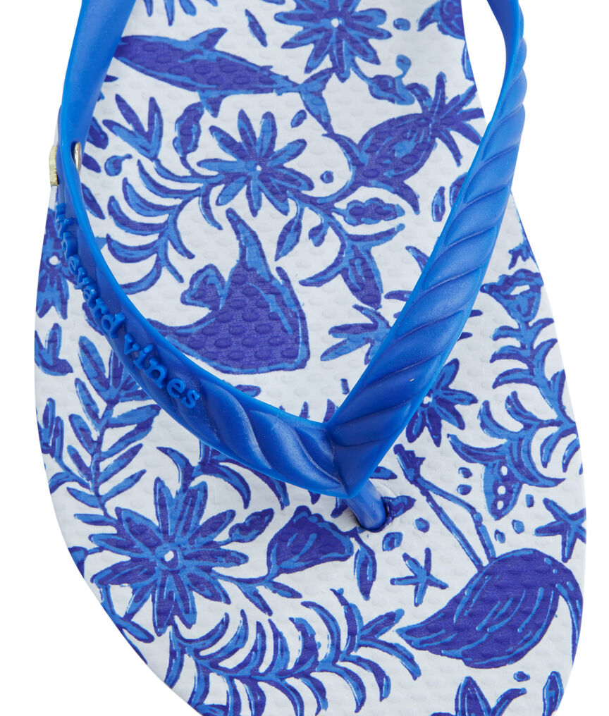 Otomi Printed Flip Flops
