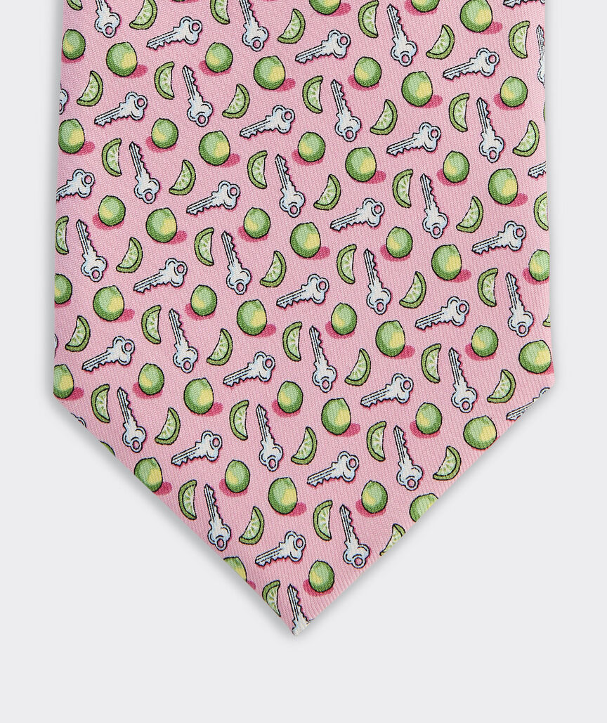 Classic Key Lime Silk Tie