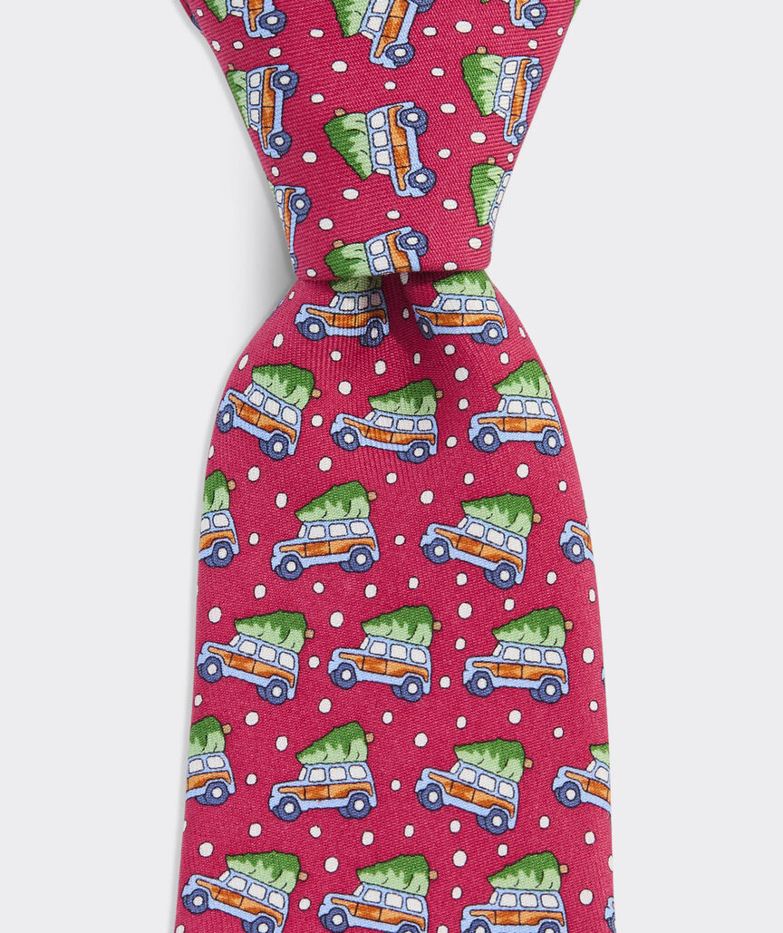 Boys' Woody & Tree Silk Tie