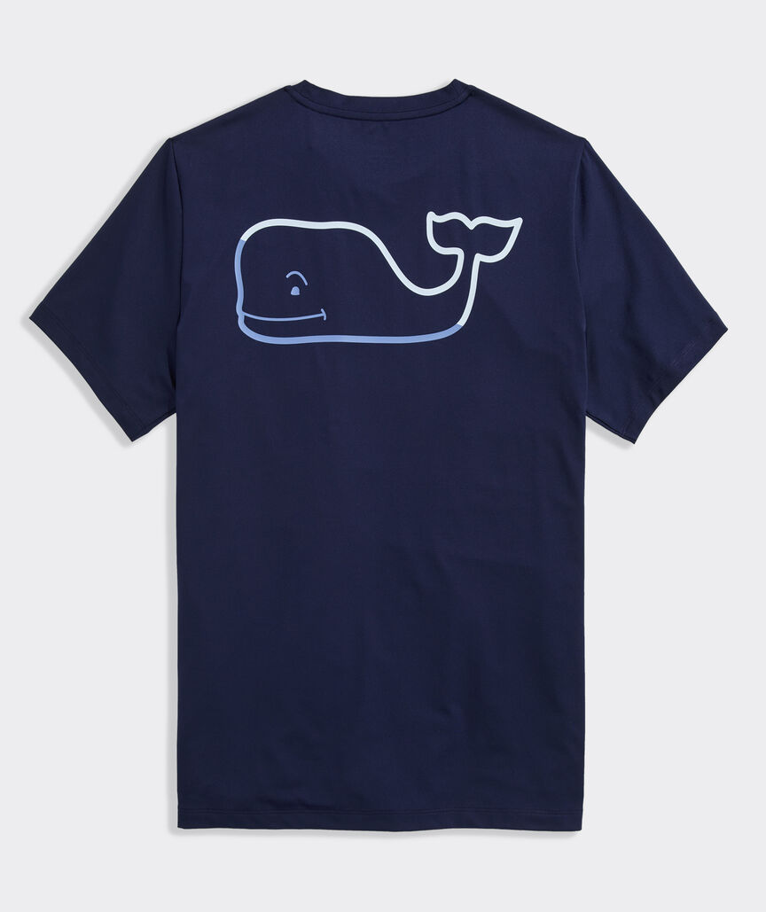 Performance Burgee Whale Short-Sleeve Harbor Tee