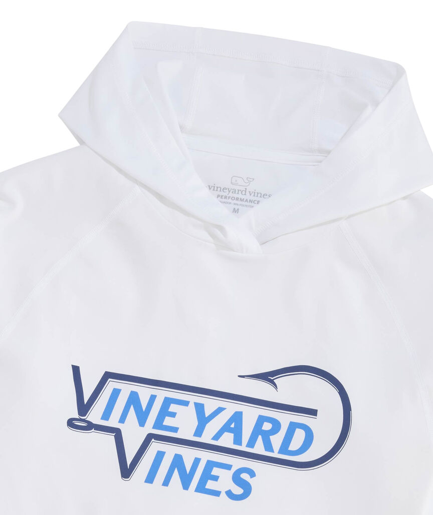 OUTLET Fish Hook Long-Sleeve Performance Hoodie