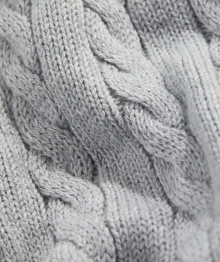 Baby Cotton Cashmere Cable Crewneck Sweater