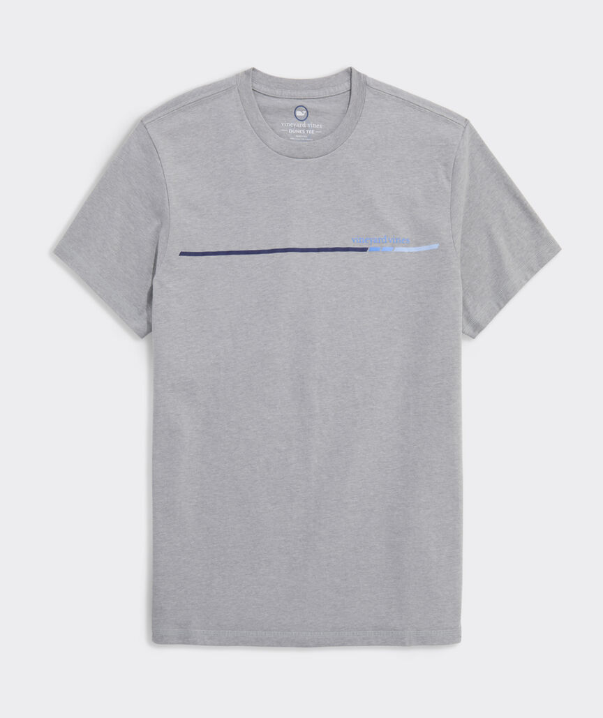 Active Stripe Short-Sleeve Dunes Tee