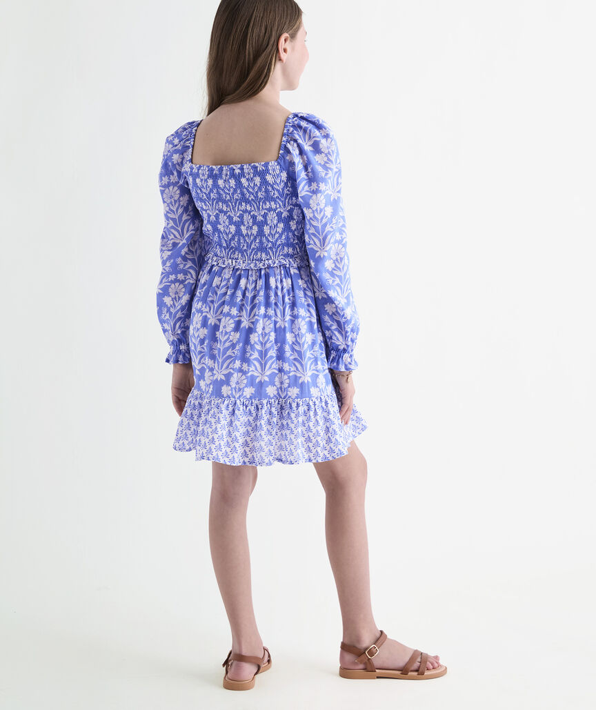 Girls' Lena Smocked Dress