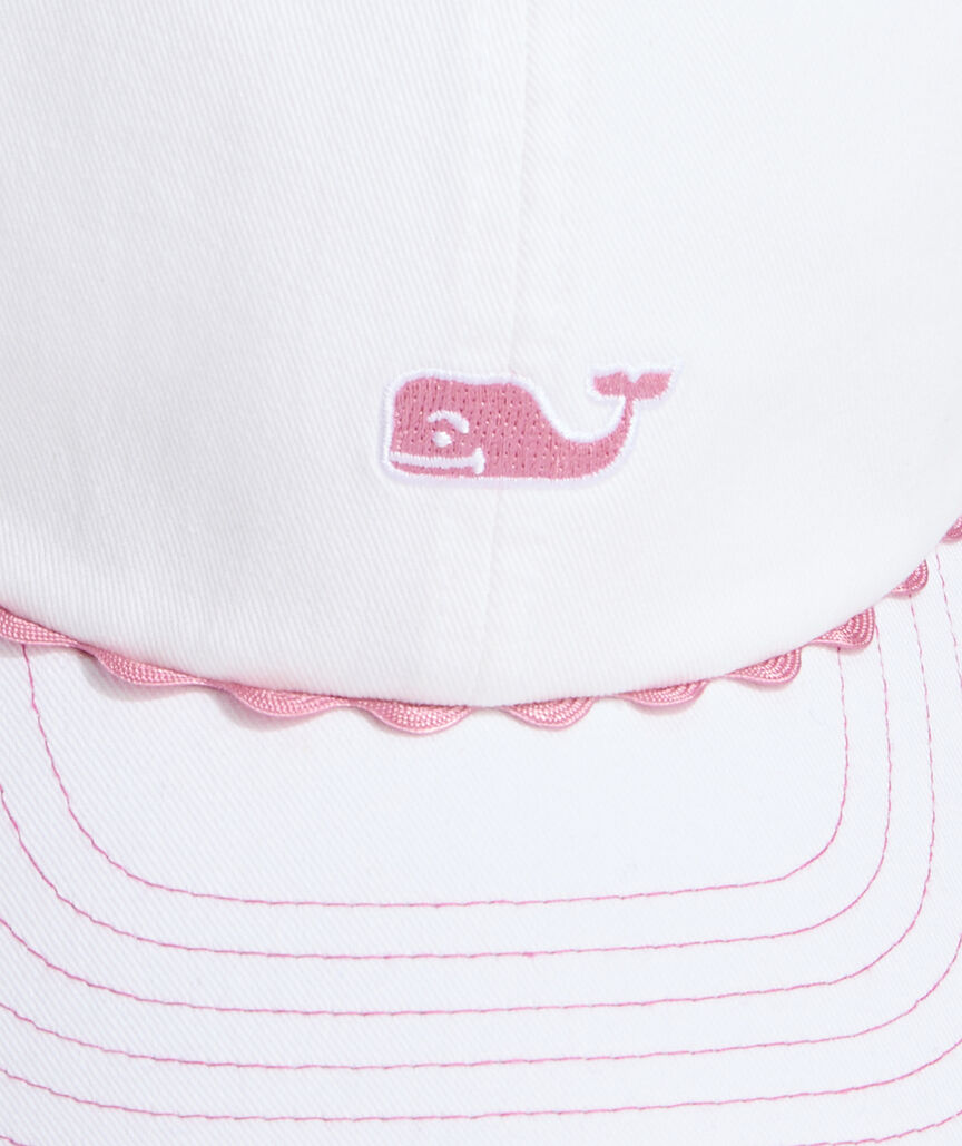 Girls' Rick Rack Baseball Hat