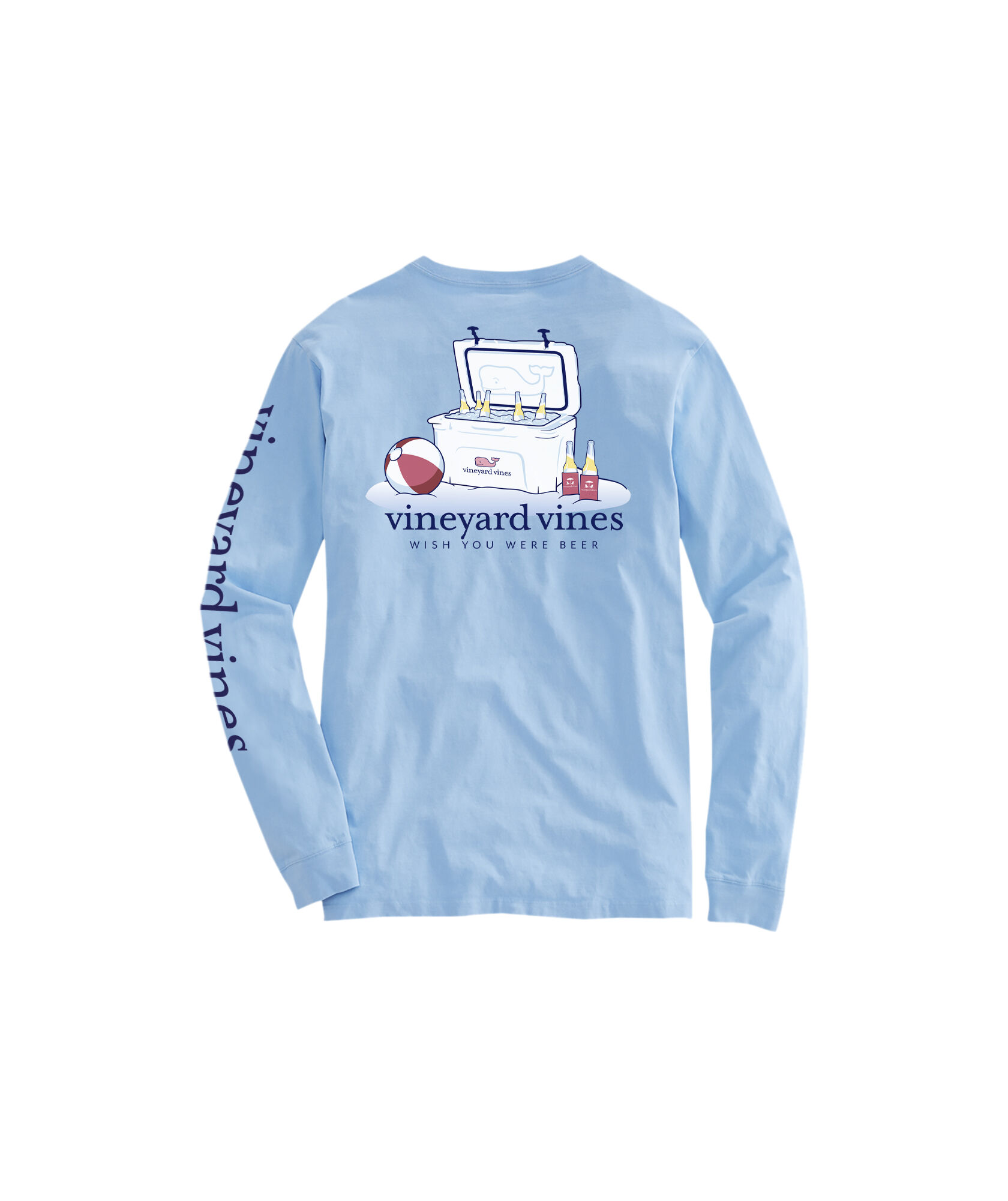 OUTLET Wish You Were Beer Long-Sleeve Pocket Tee