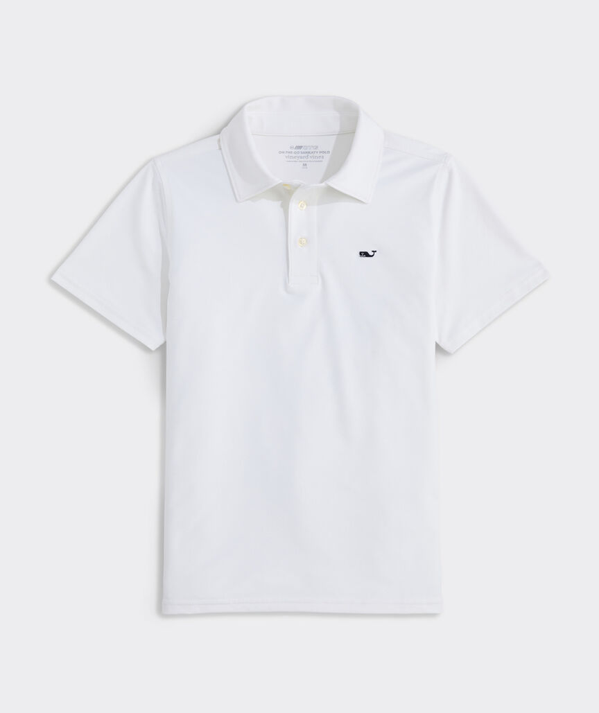 Boys' Performance Solid Sankaty Polo