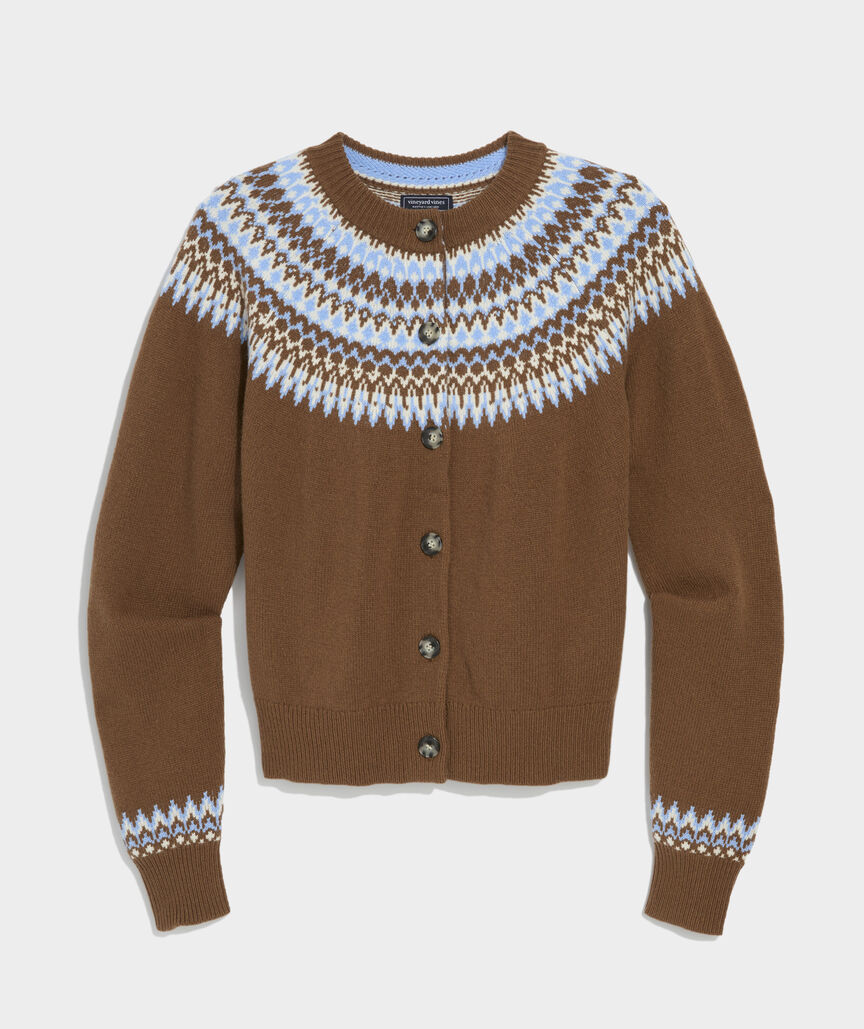 Fair Isle Cardigan