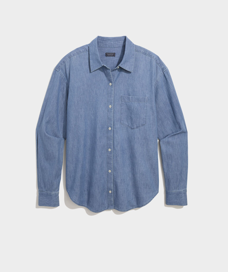 Birdie Chambray Button-Down