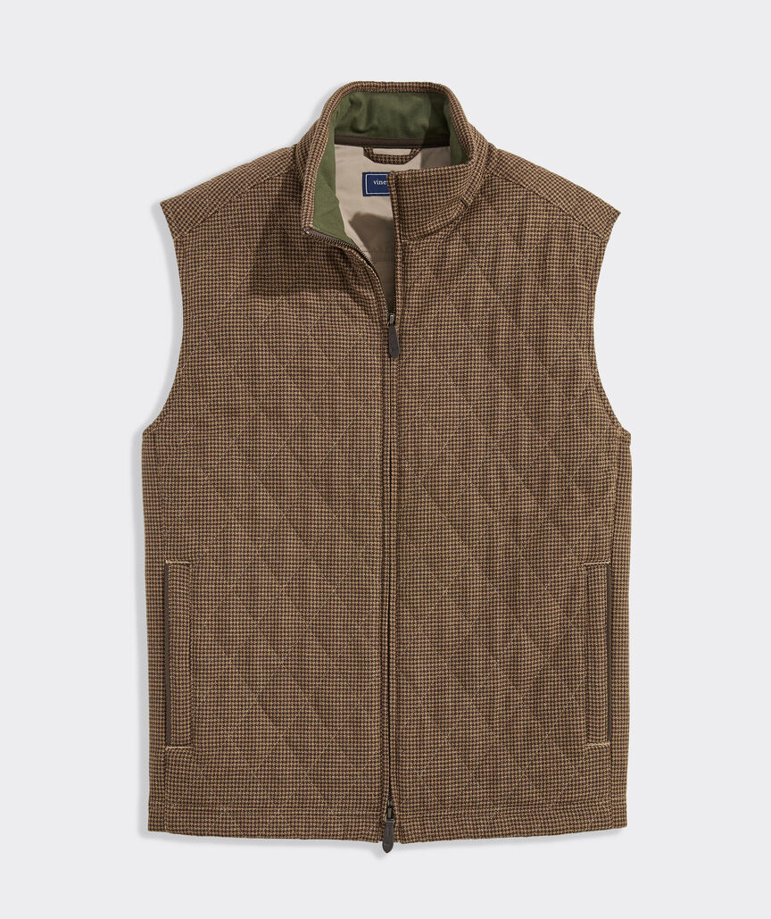 Houndstooth Dorset Quilted Vest
