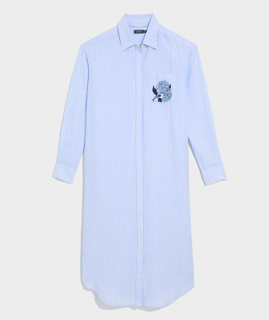 Birdie Linen Midi Cover-Up
