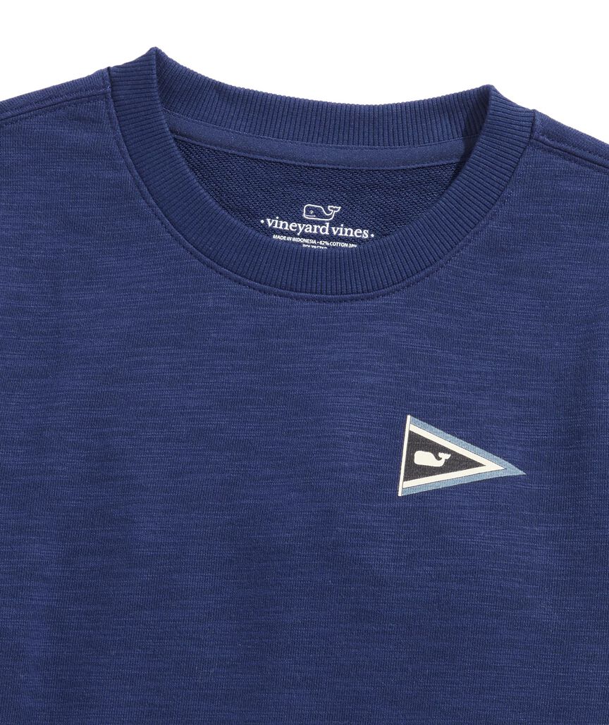 OUTLET Boys' Burgee Graphic Slub Crewneck