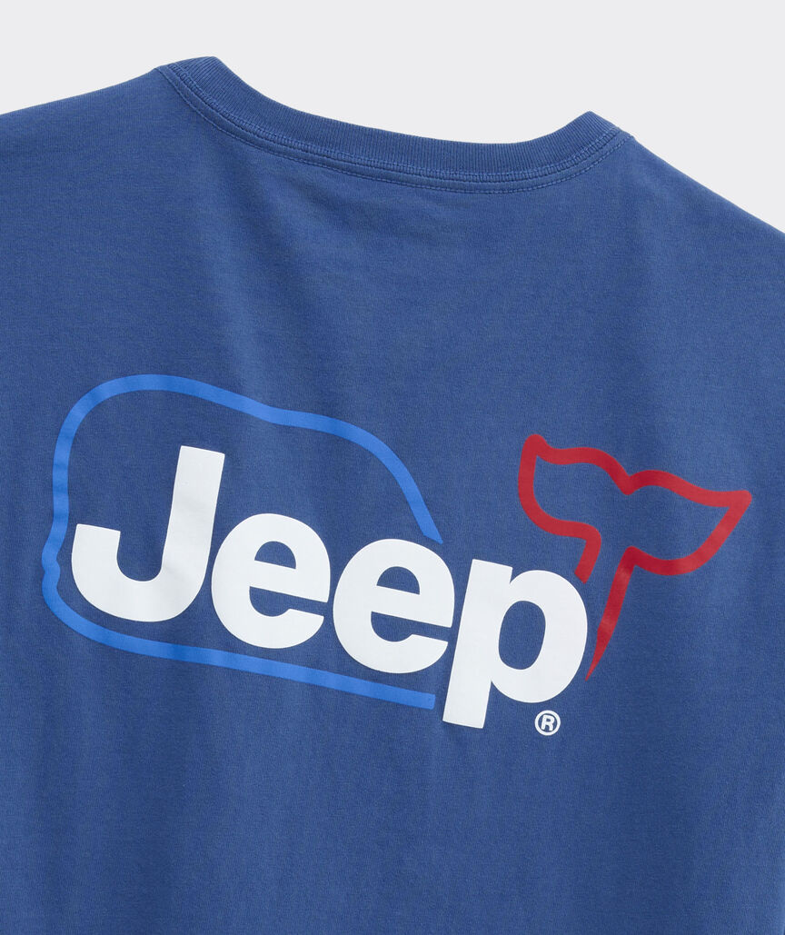 Jeep Collection Whale Short-Sleeve Pocket Tee