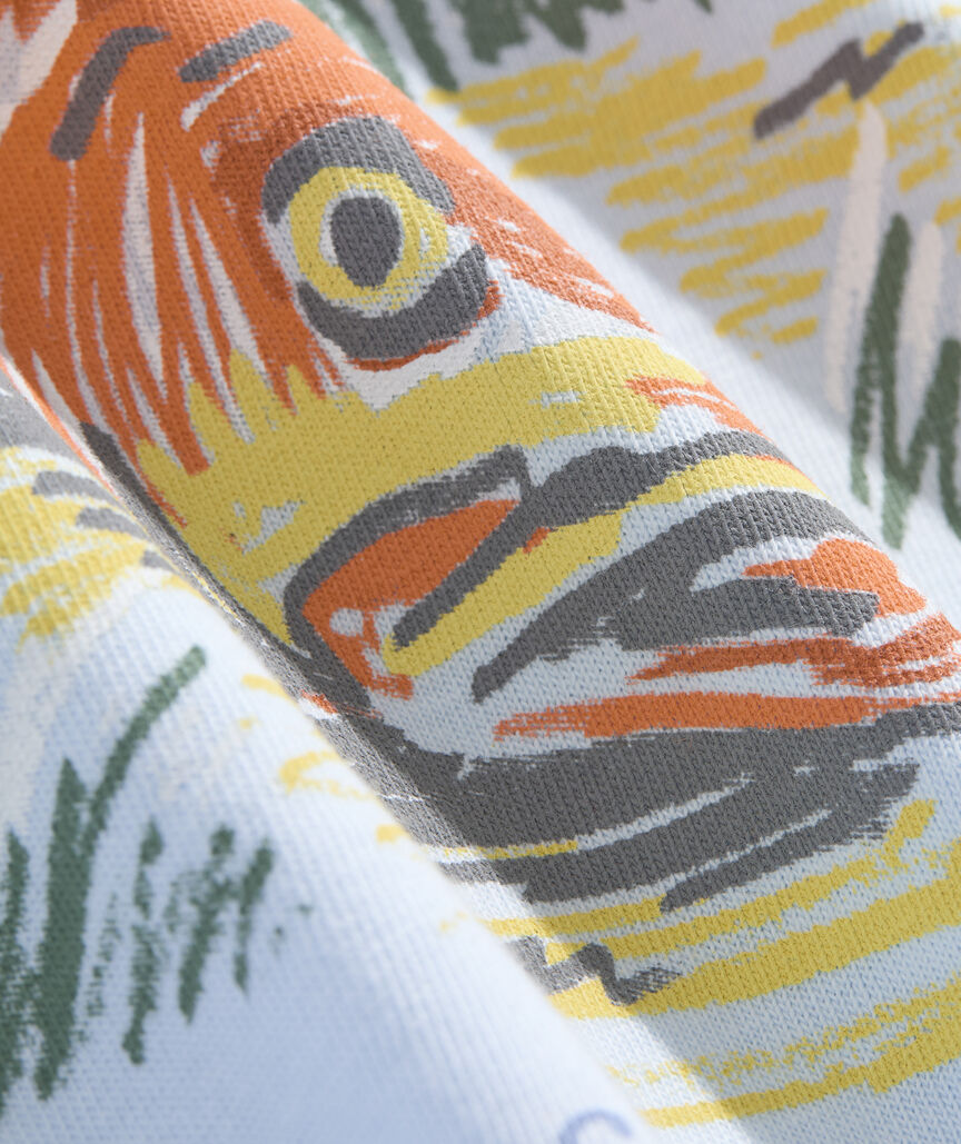 Redfish Crab Short-Sleeve Pocket Tee