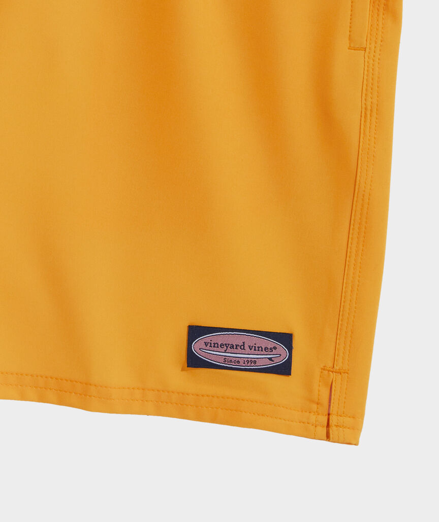 7 Inch Solid Chappy Swim Trunks