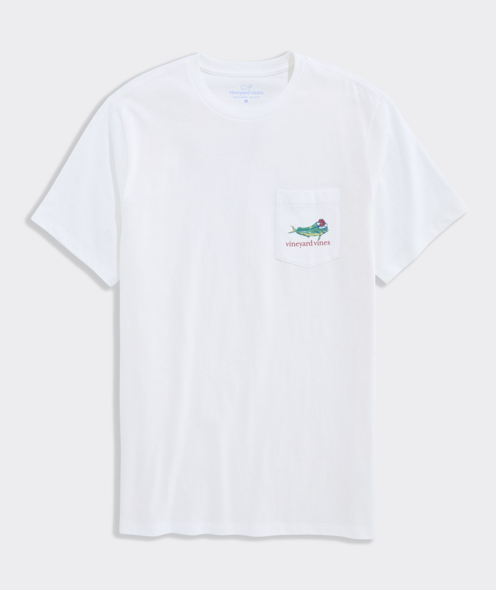 Painted Mahi Christmas Short-Sleeve Pocket Tee