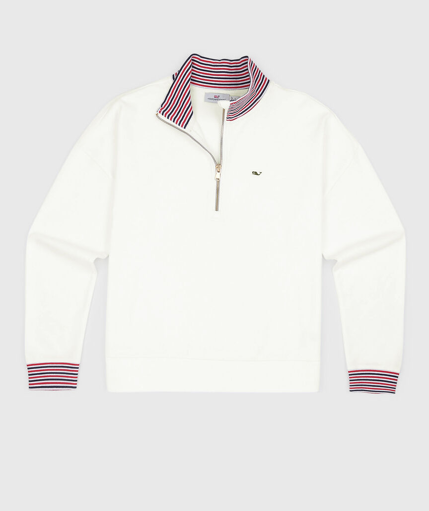 OUTLET Tipped Relaxed Heritage Half-Zip