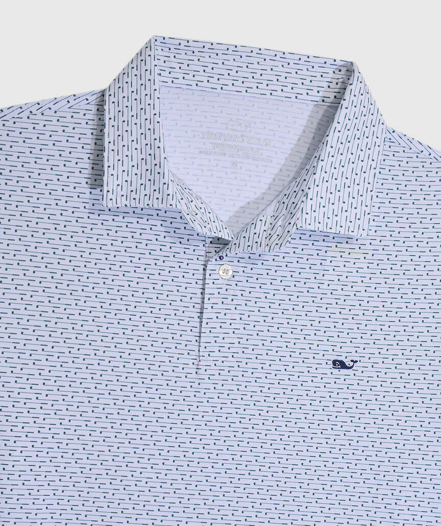 OUTLET Performance Club Stripe Polo