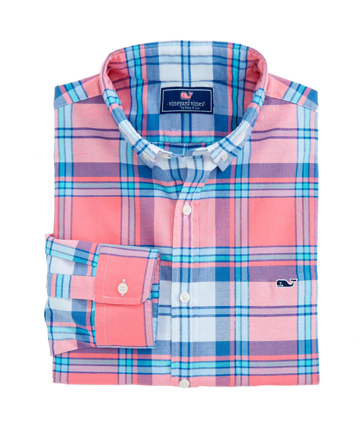 vineyard vines slim fit whale shirt