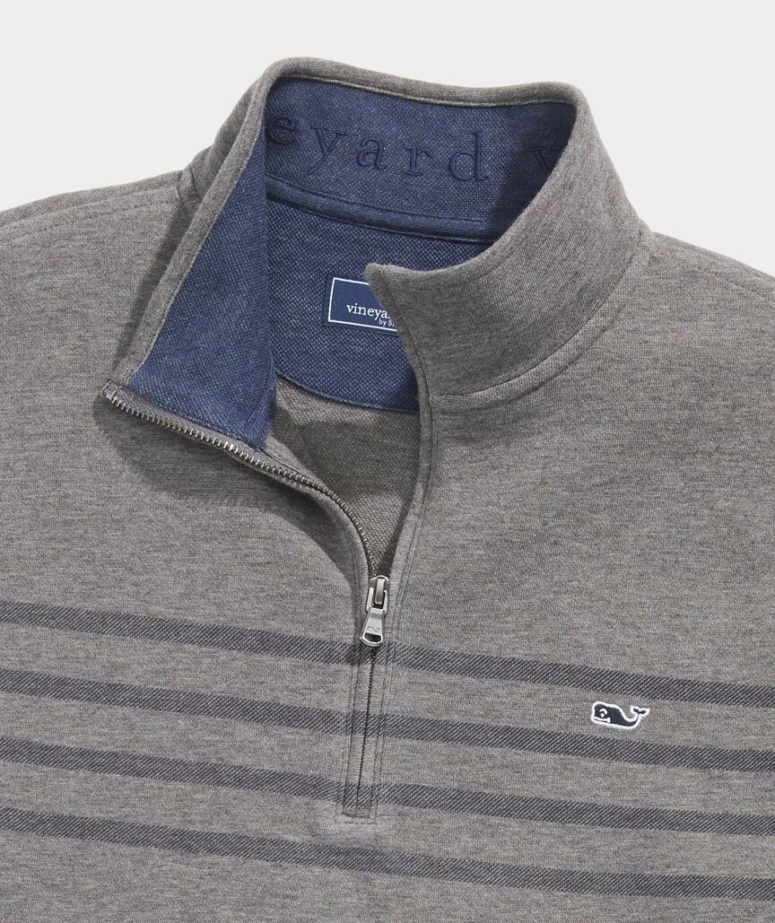 Breton Stripe Saltwater Quarter-Zip